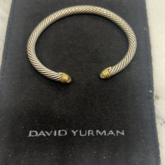 David Yurman Sterling Silver Cable Bracelet - Picture 2 of 3